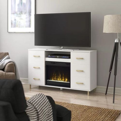 Rickard Tv Stands For Tvs Up To 65" With Fireplace Included (Photo 7 of 20)