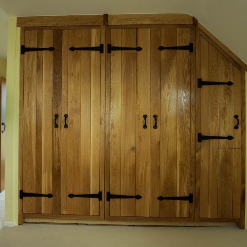 Solid Wood Fitted Wardrobes Doors (Photo 11 of 20)