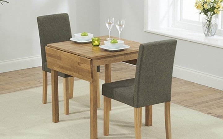 20 Ideas of Small Oak Dining Tables