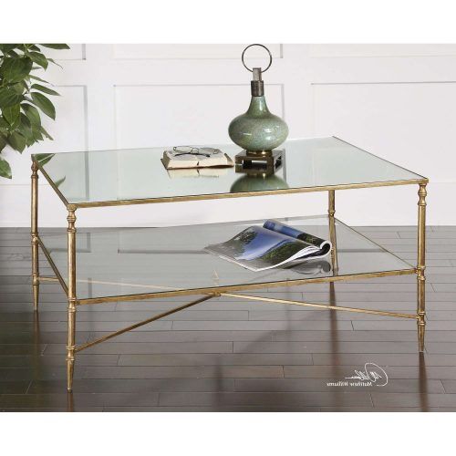 Mirror Glass Coffee Table (Photo 1 of 20)