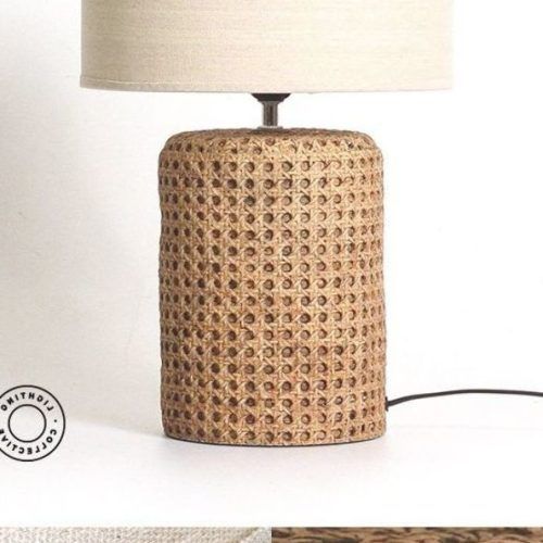 Woven Cane Floor Lamps (Photo 11 of 20)