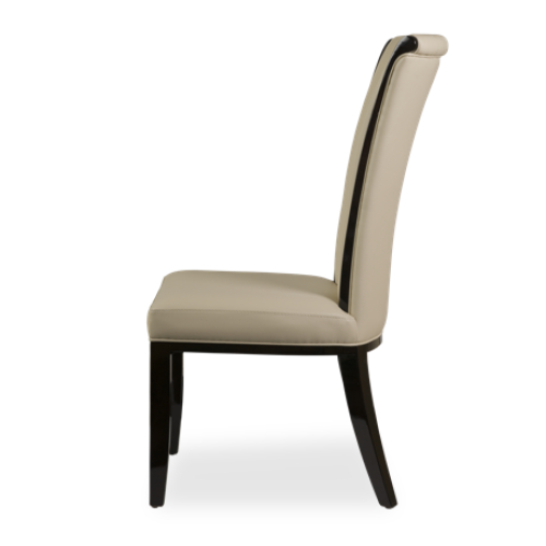 Cream Leather Dining Chairs (Photo 11 of 20)