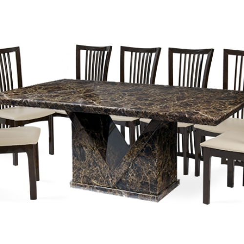 8 Seater Black Dining Tables (Photo 17 of 20)