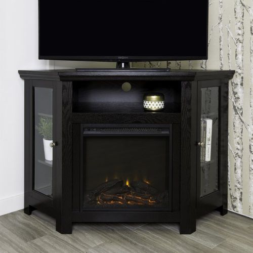 Neilsen Tv Stands For Tvs Up To 50" With Fireplace Included (Photo 6 of 20)