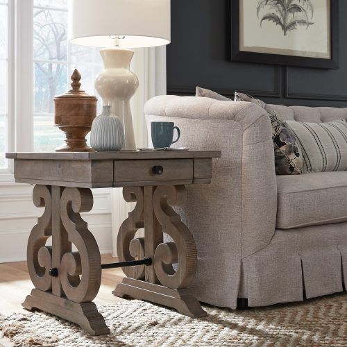 Tinley Park Traditional Dove Tail Grey Coffee Tables (Photo 4 of 20)