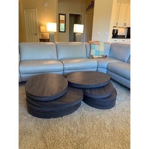 Oval Mod Rotating Coffee Tables (Photo 18 of 20)