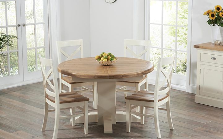  Best 20+ of Cream and Oak Dining Tables