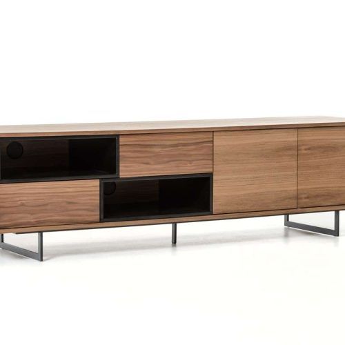Contemporary Black Tv Stands (Photo 9 of 15)