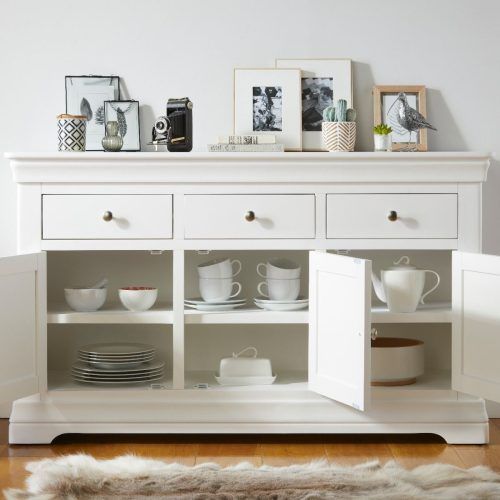 White Sideboards For Living Room (Photo 2 of 20)