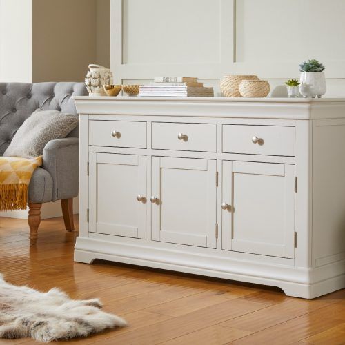 White Sideboards For Living Room (Photo 18 of 20)