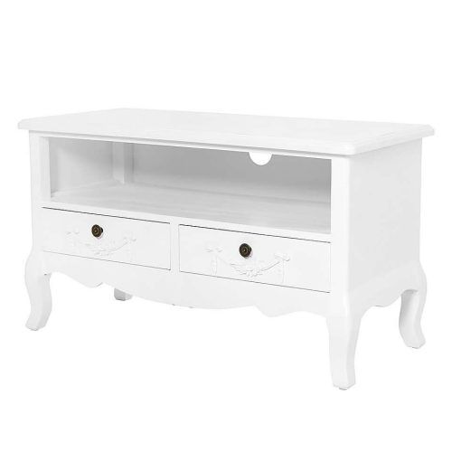 Compton Ivory Large Tv Stands (Photo 9 of 20)