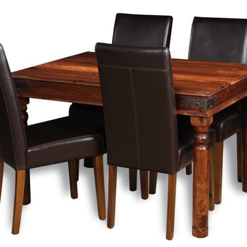 Sheesham Dining Tables And 4 Chairs (Photo 11 of 20)