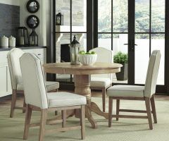 20 Best Ideas Laurent 5 Piece Round Dining Sets with Wood Chairs