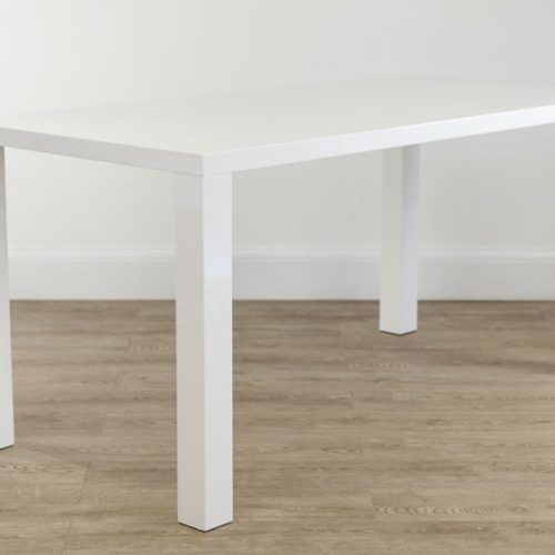 White Gloss Dining Tables And 6 Chairs (Photo 8 of 20)