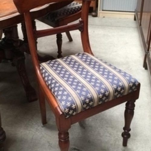 Dining Chairs With Blue Loose Seat (Photo 18 of 20)