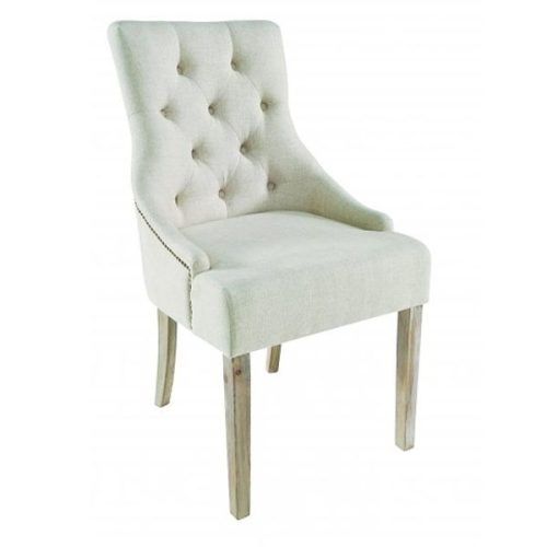 Button Back Dining Chairs (Photo 6 of 20)