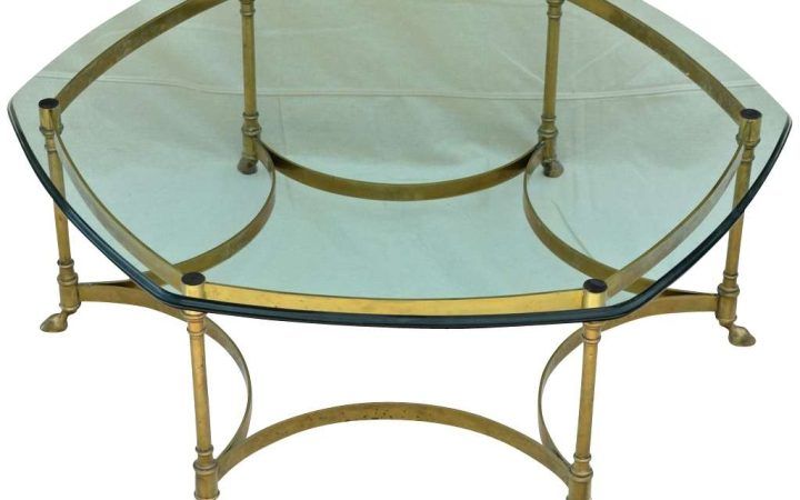  Best 20+ of Antique Brass Glass Coffee Tables