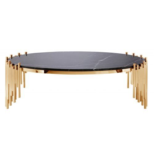 Black And Gold Coffee Tables (Photo 6 of 20)