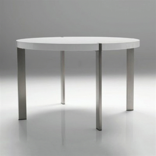 Brushed Steel Dining Tables (Photo 9 of 20)
