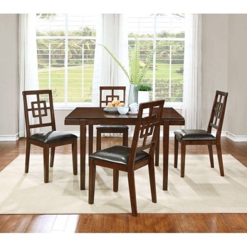 Candice Ii 7 Piece Extension Rectangular Dining Sets With Slat Back Side Chairs (Photo 3 of 20)