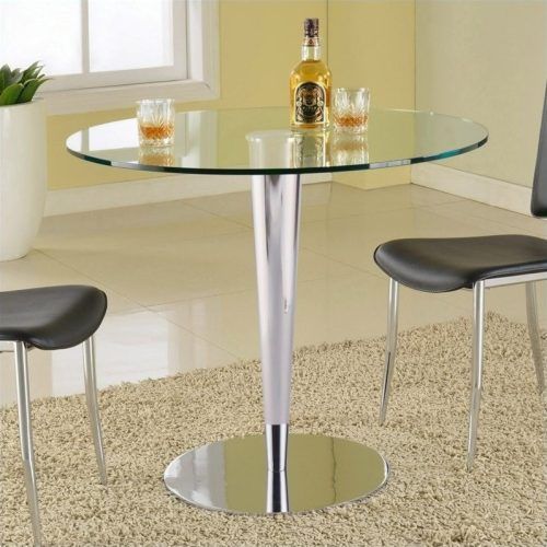 Collis Round Glass Breakroom Tables (Photo 6 of 20)