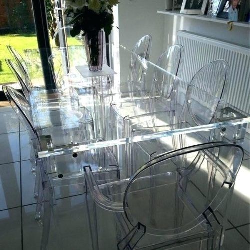 Clear Plastic Dining Tables (Photo 3 of 20)
