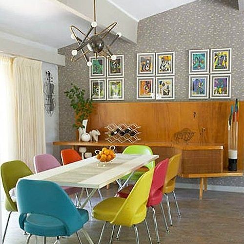 Colourful Dining Tables And Chairs (Photo 16 of 20)