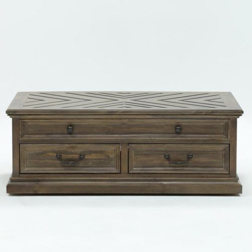 Corrugated White Wash Barbox Coffee Tables (Photo 1 of 20)
