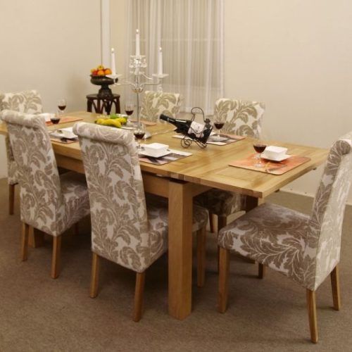 Fabric Dining Room Chairs (Photo 15 of 20)