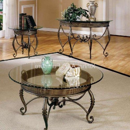 Glass And Metal Coffee Tables (Photo 6 of 20)