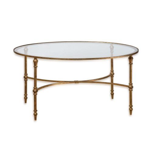 Glass And Pewter Oval Coffee Tables (Photo 19 of 20)