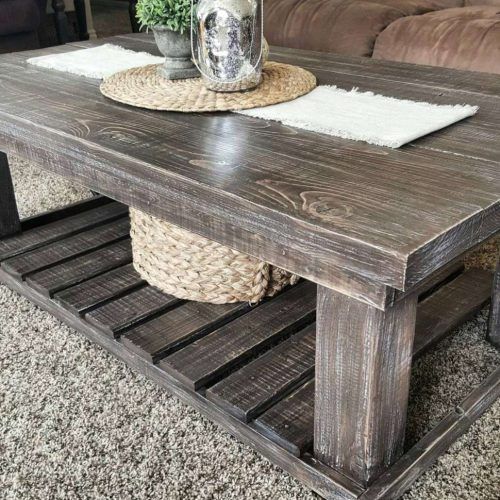 Large Rustic Coffee Tables (Photo 9 of 20)