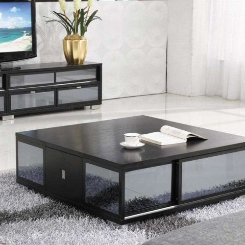 Large Square Coffee Table With Storage (Photo 10 of 20)