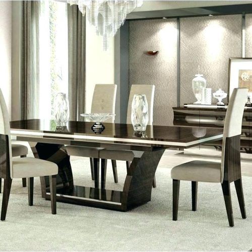 Modern Dining Table And Chairs (Photo 17 of 20)