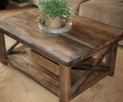 20 Ideas of Rustic Looking Coffee Tables