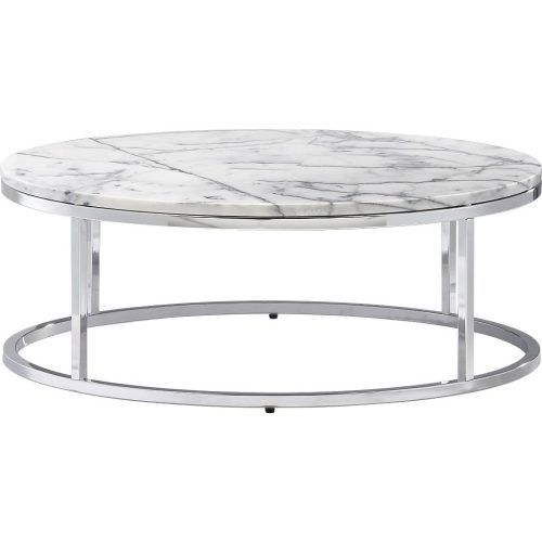 Smart Round Marble Top Coffee Tables (Photo 1 of 20)