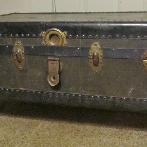 Steamer Trunk Stainless Steel Coffee Tables (Photo 14 of 20)