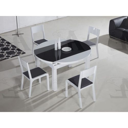 Black Extendable Dining Tables Sets (Photo 13 of 20)