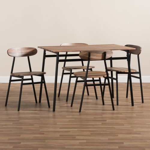Telauges 5 Piece Dining Sets (Photo 3 of 20)