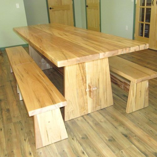 Alexxes 38'' Trestle Dining Tables (Photo 11 of 20)