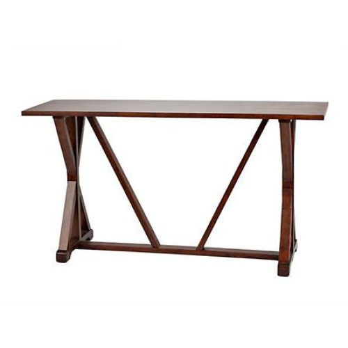 Natural Wood Console Tables (Photo 7 of 20)
