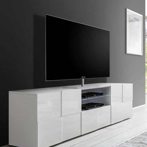 Carbon Extra Wide Tv Unit Stands (Photo 11 of 20)