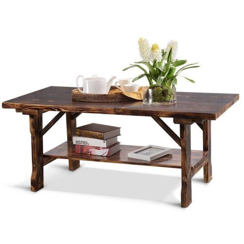 Rustic Coffee Tables With Bottom Shelf (Photo 5 of 20)