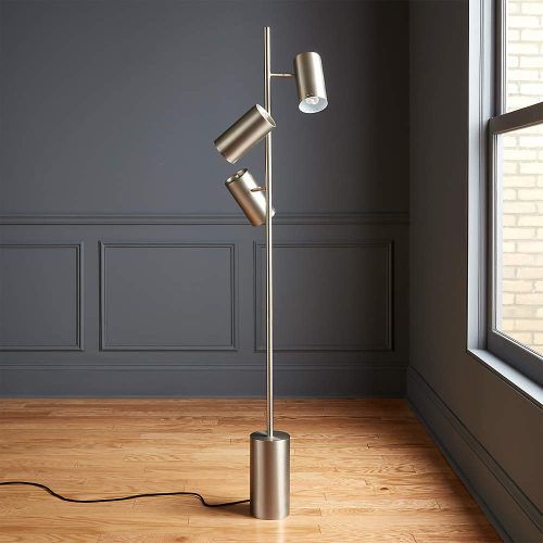 Brushed Nickel Floor Lamps (Photo 1 of 20)