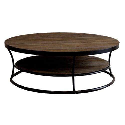 Bale Rustic Grey Round Cocktail Tables With Storage (Photo 8 of 20)