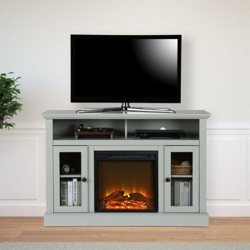 Neilsen Tv Stands For Tvs Up To 50" With Fireplace Included (Photo 4 of 20)
