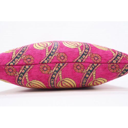 Pink Fabric Banded Ottomans (Photo 5 of 20)