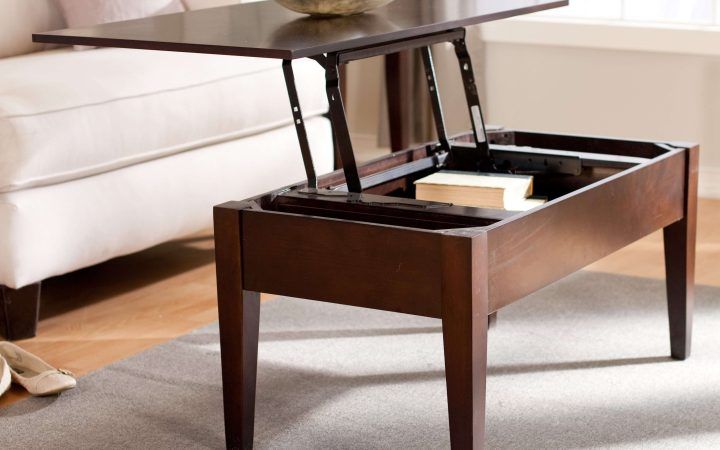 20 Ideas of Hinged Top Coffee Tables