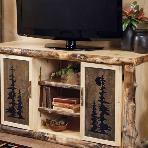 Rustic Looking Tv Stands (Photo 3 of 15)