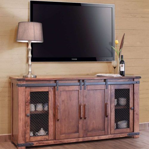 Rustic White Tv Stands (Photo 12 of 20)